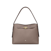 Beuteltasche FARAH M - 0072-TAUPE - Grau