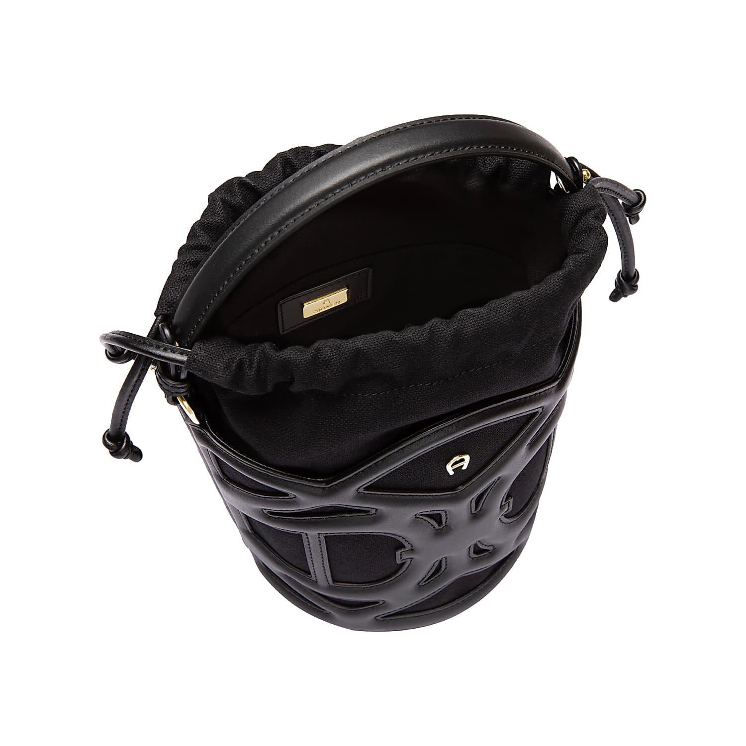 Beuteltasche AZZURRA S - 0002-BLACK - Schwarz