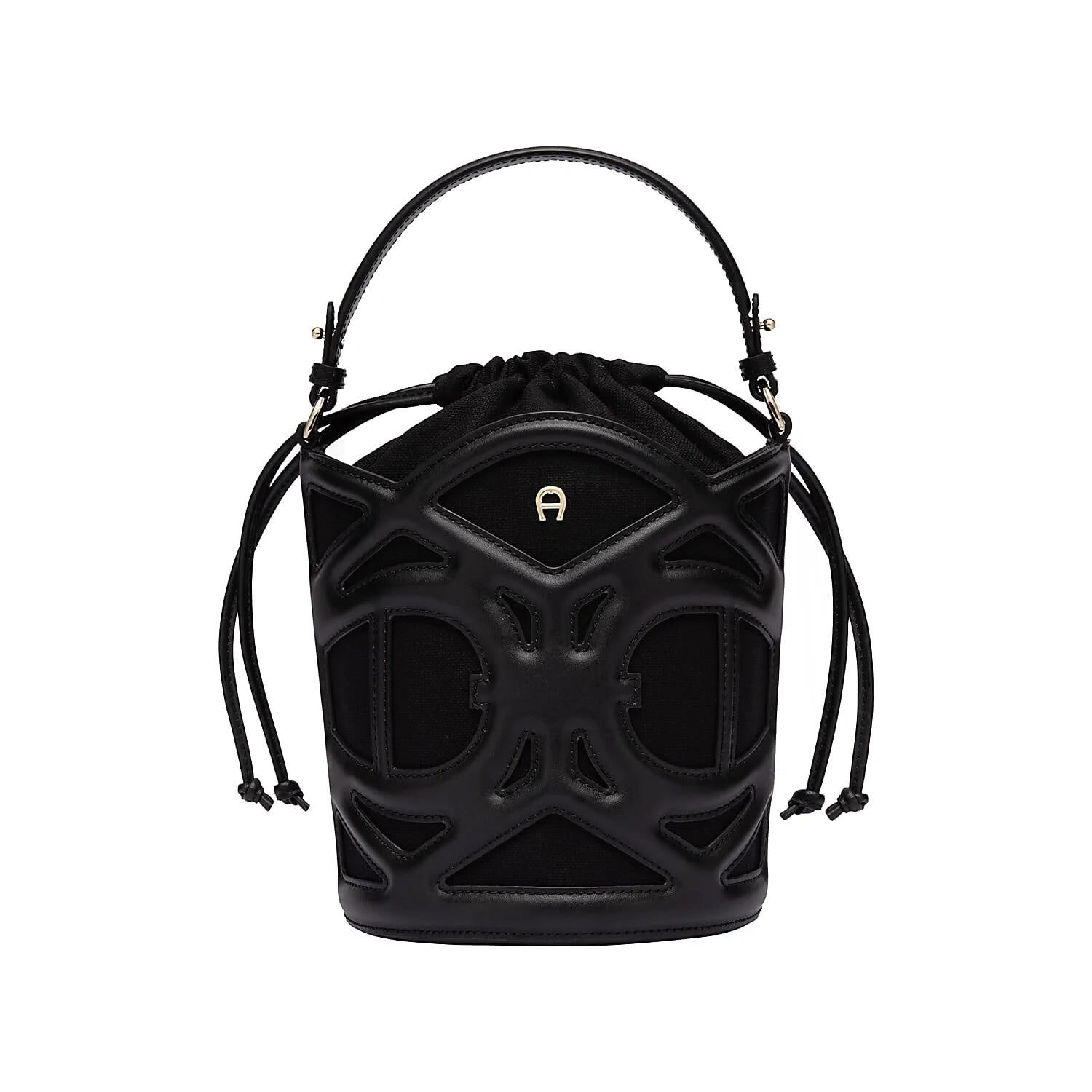 Beuteltasche AZZURRA S - 0002-BLACK - Schwarz