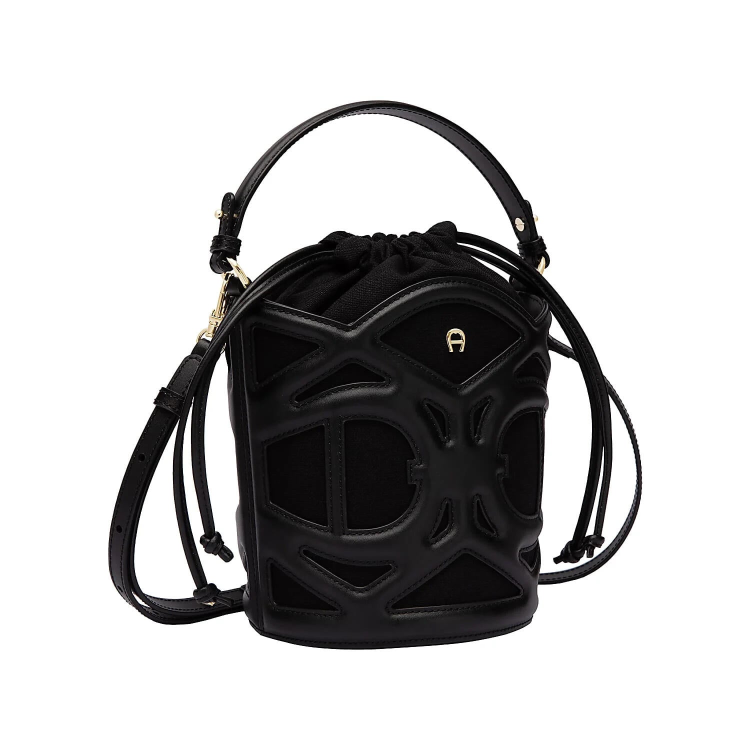 Beuteltasche AZZURRA S - 0002-BLACK - Schwarz