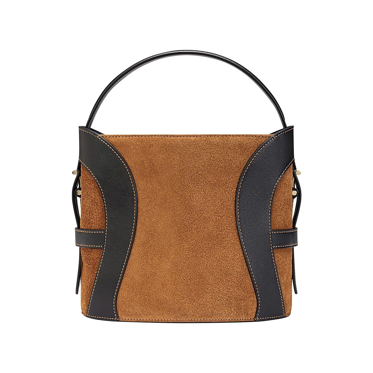 Beuteltasche DEBORAH SUEDE L - 0750-OAT BEIGE - Beige