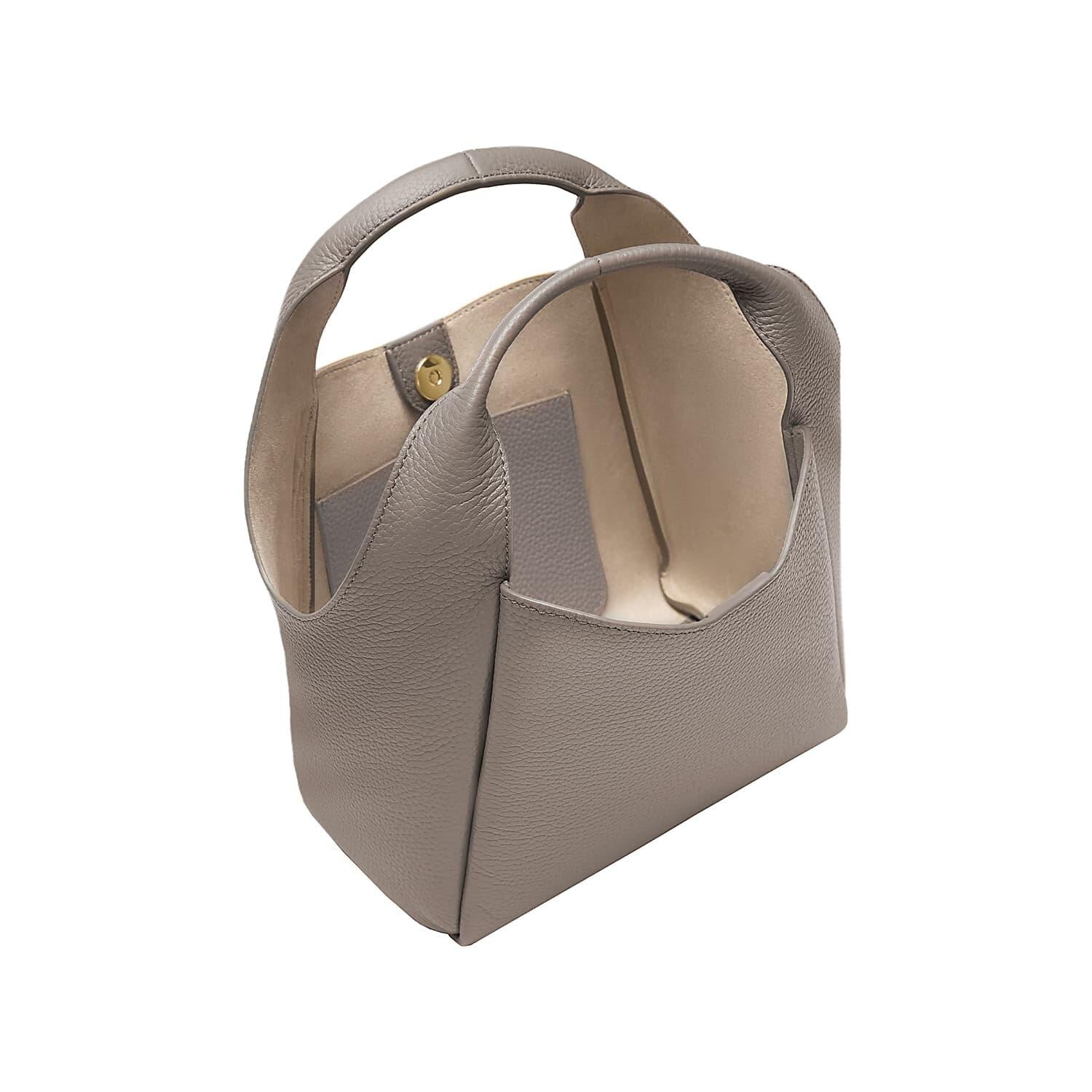 Beuteltasche ZAIRA S - 0072-TAUPE - Grau
