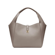 Beuteltasche ZAIRA M - 0072-TAUPE - Grau