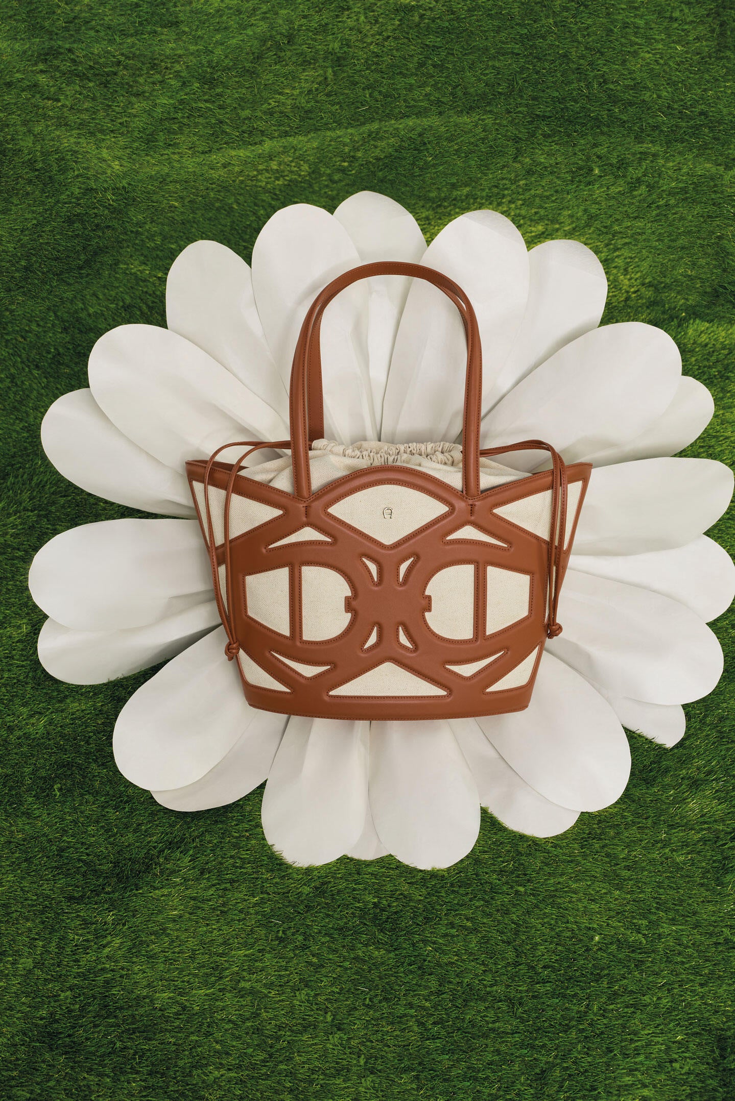 Shopper AZZURRA M - 0035-COGNAC BROWN - Braun