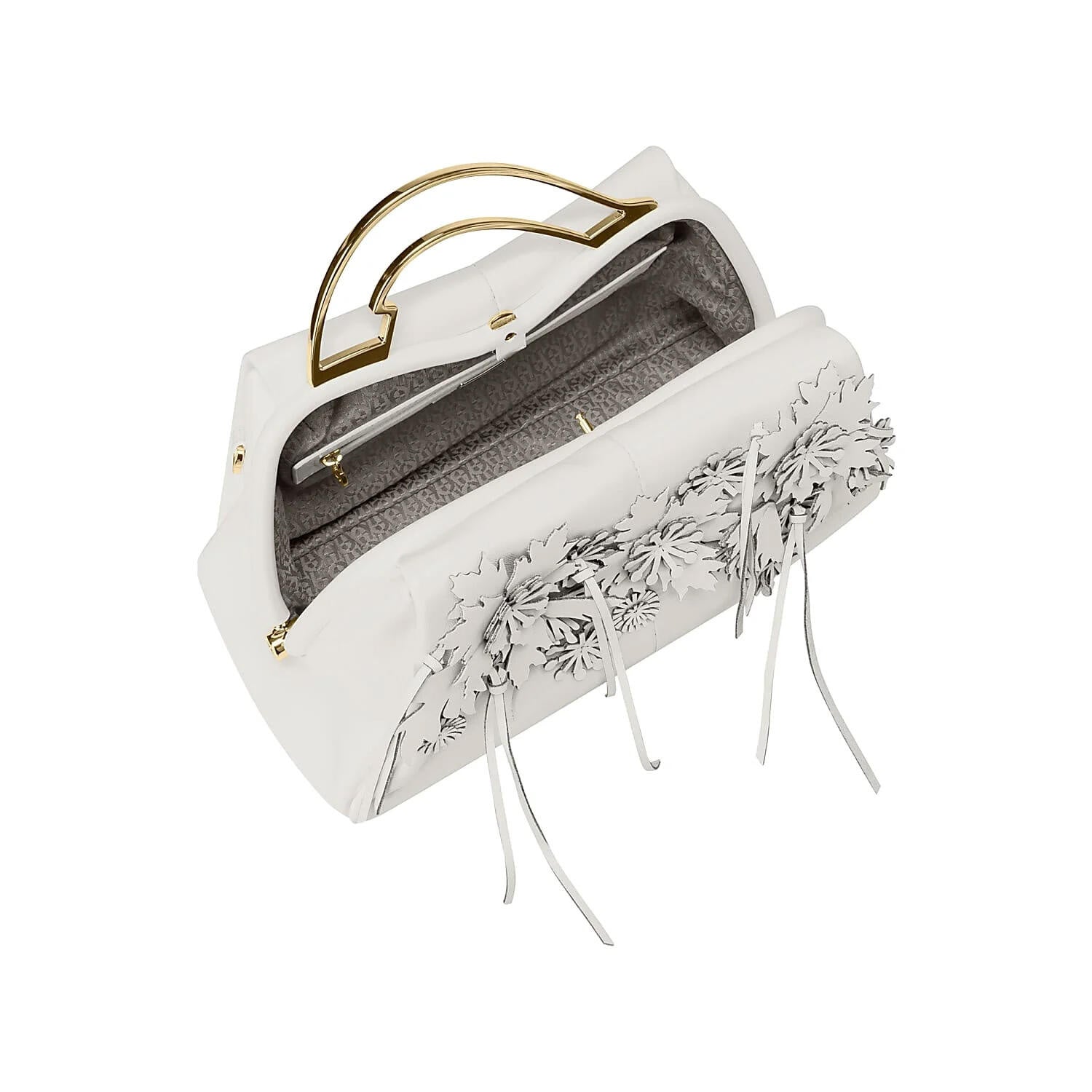 Abendtasche ROSALIA S - 0110-COTTON WHITE - Weiß