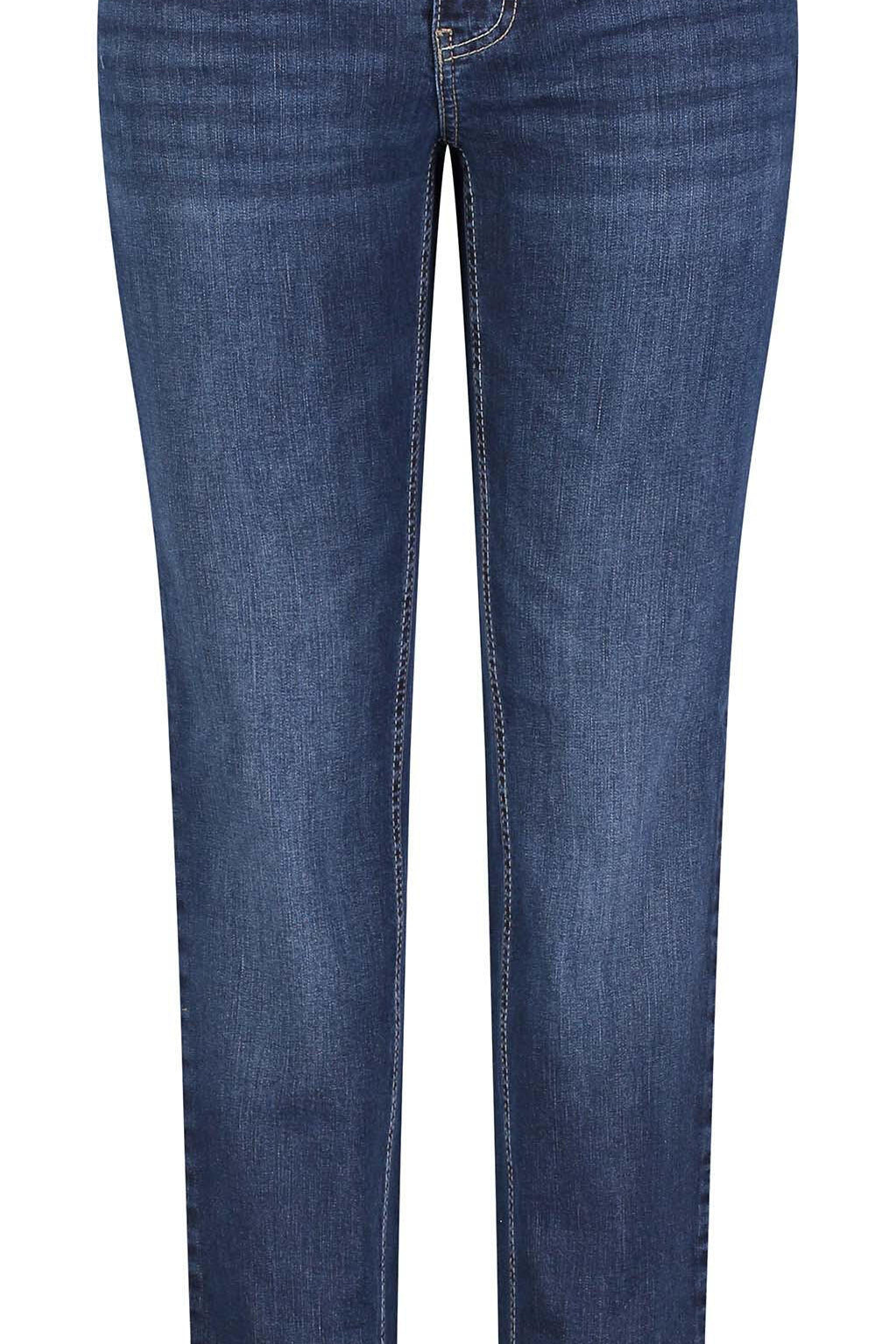 Jeans Angela - D845 new basic wash - Blau