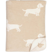 Wohndecke WE LOVE DOGS - 33 - Beige