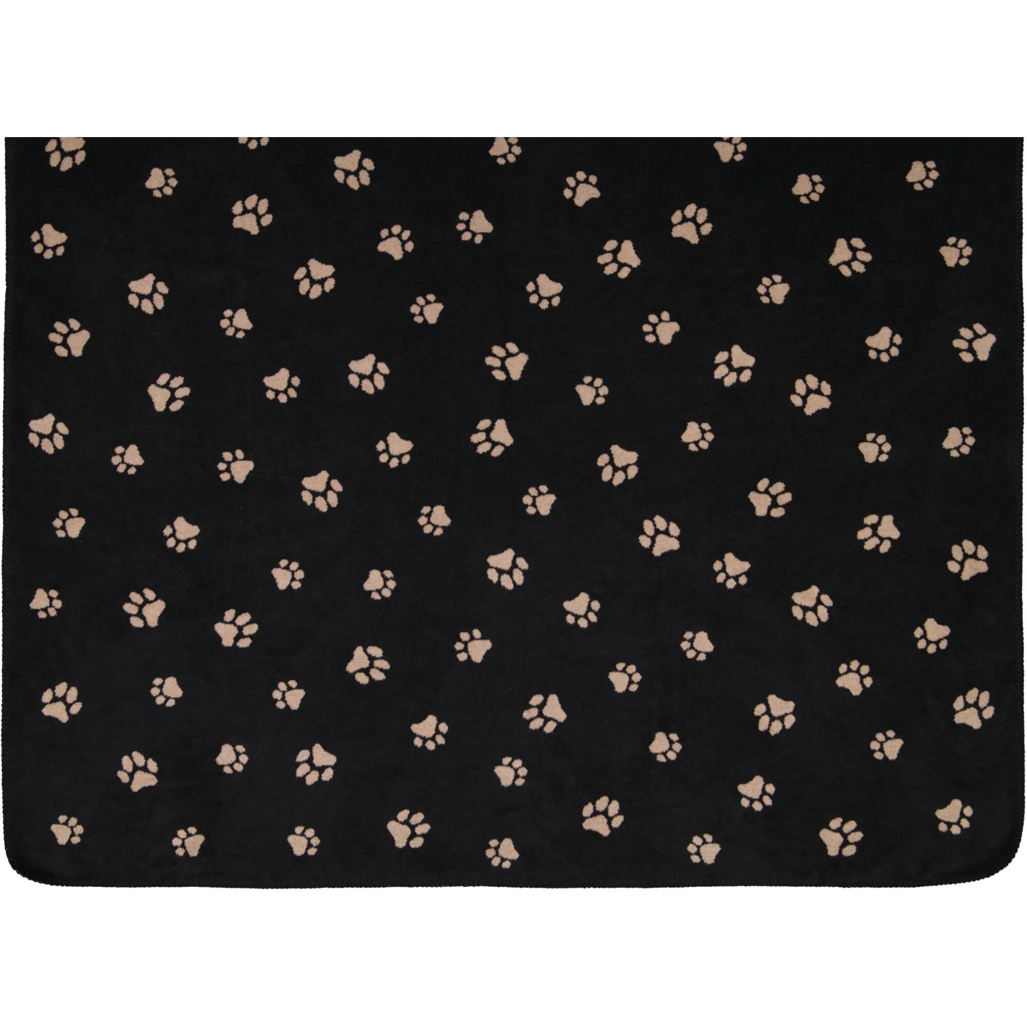 Wohndecke WE LOVE DOGS - 93 - Schwarz