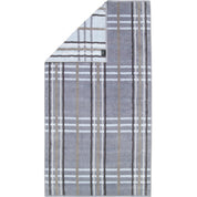 Handtuch NOBLESSE CHECK 50x100 - 11 - Blau