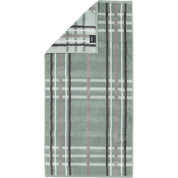 Handtuch NOBLESSE CHECK 50x100 - 44 - Grün