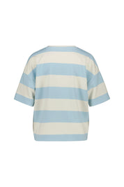 T-Shirt NEWPORT aus Modalmix - 1216-light blue - Blau