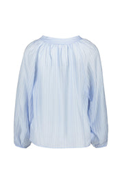 Schlupfbluse LENA aus Lyocellmix - 1216-light blue - Blau