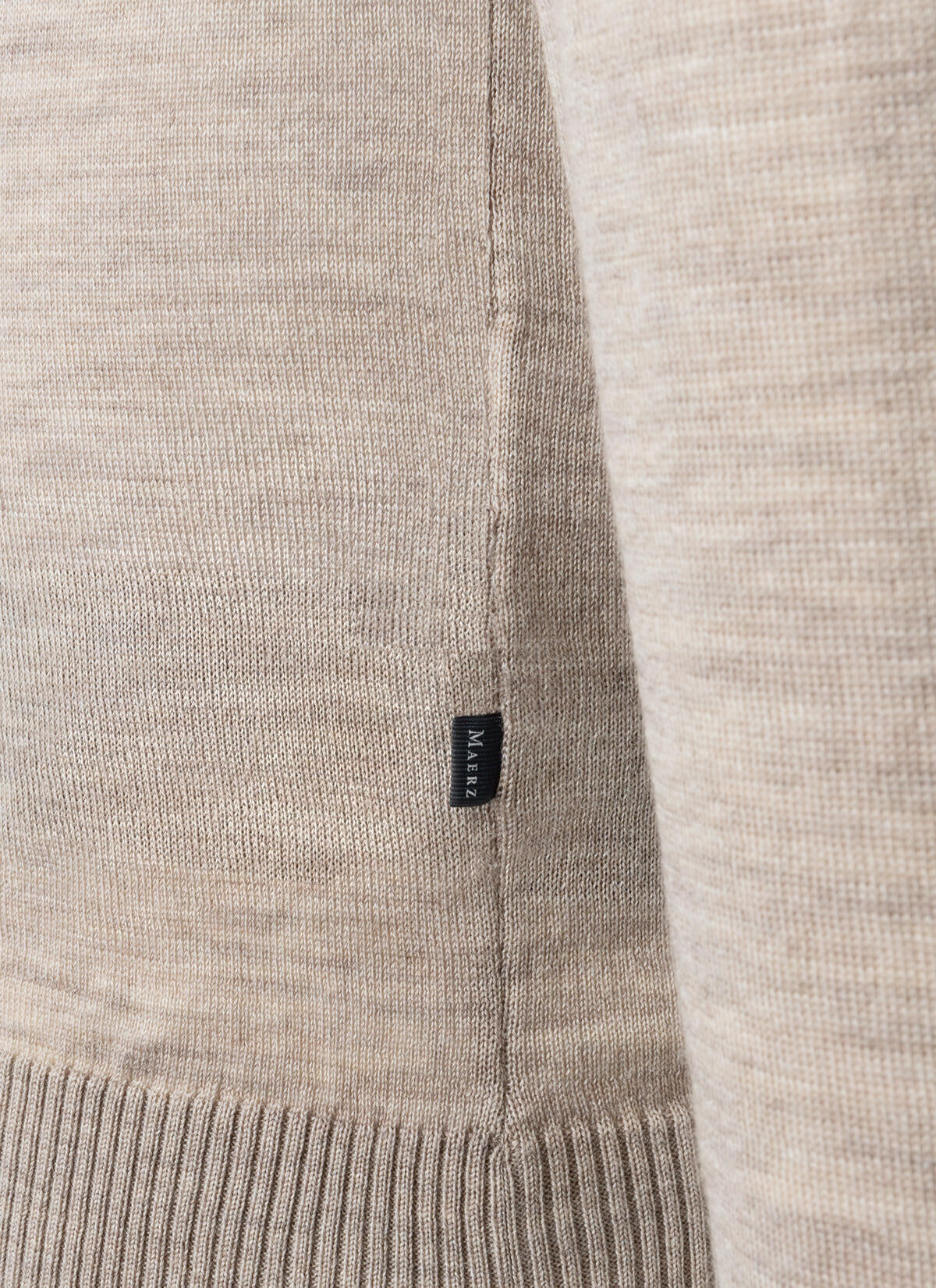 Strickpullover aus Merinowolle - 148 - Beige