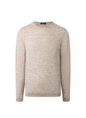 Strickpullover aus Merinowolle - 148 - Beige