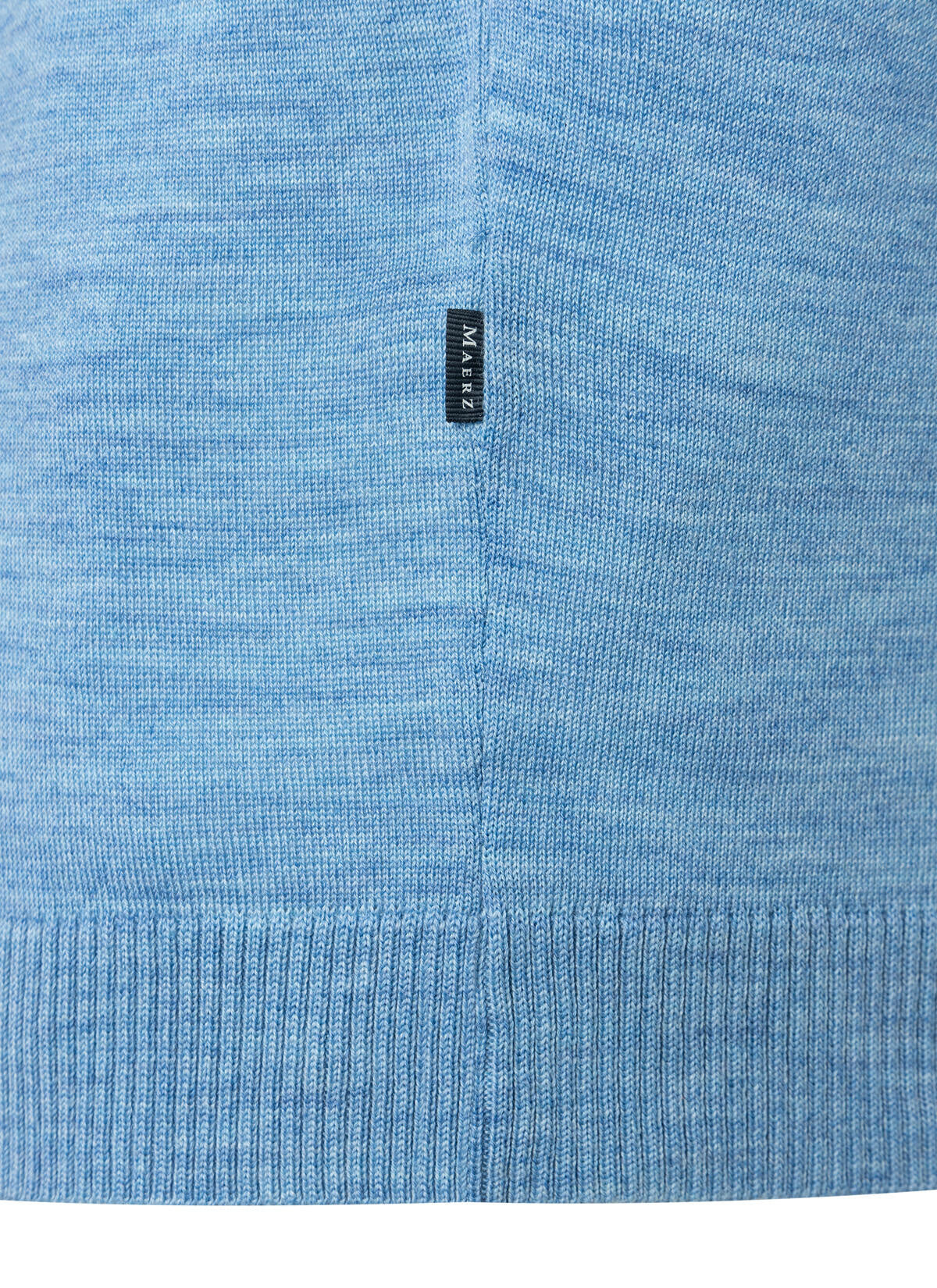 Strickpullover aus Merinowolle - 308 - Blau