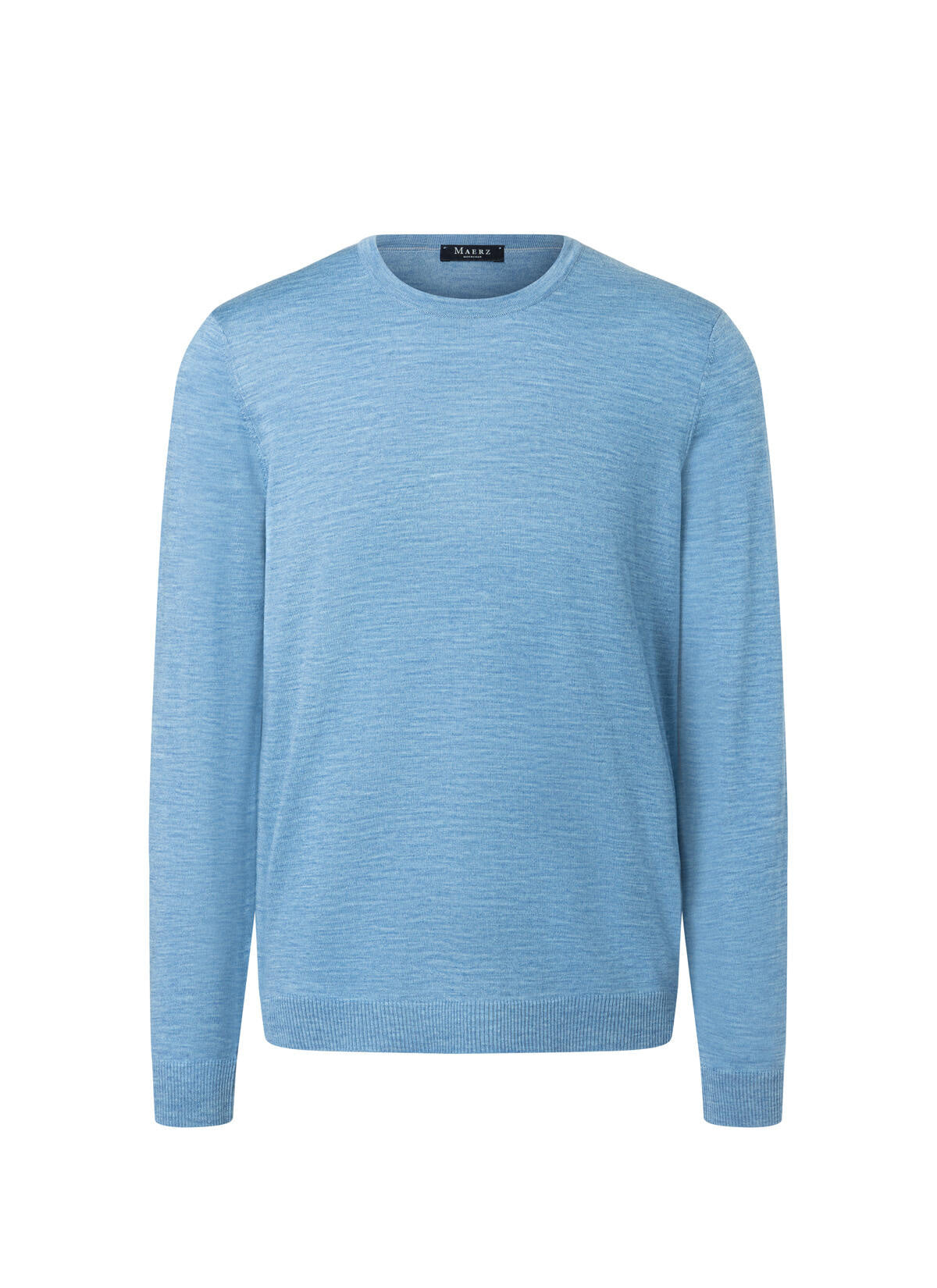 Strickpullover aus Merinowolle - 308 - Blau