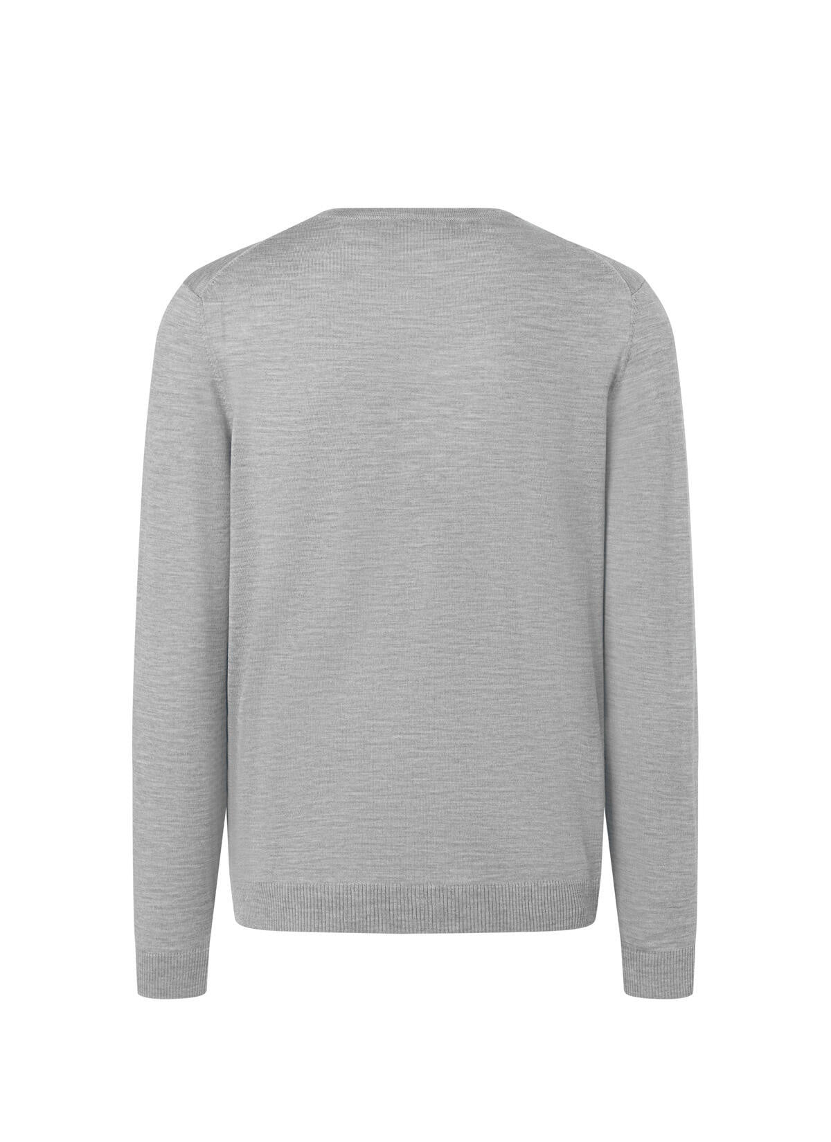 Strickpullover aus Merinowolle - 517 - Grau
