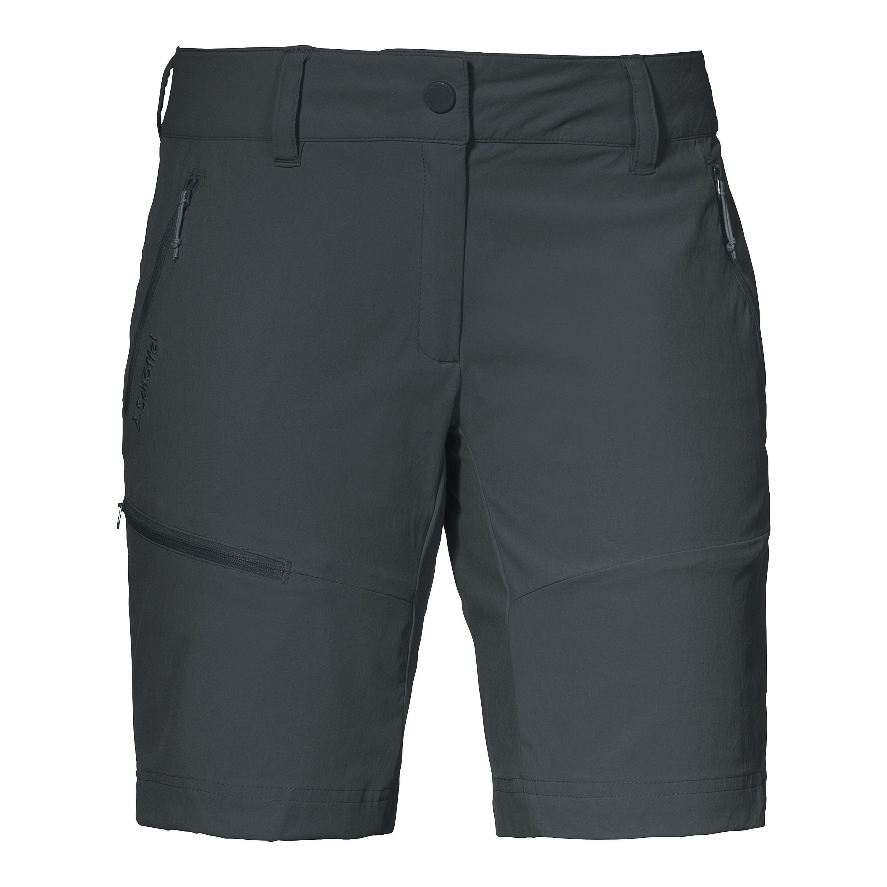 Funktionsshorts - 9830-asphalt - Grau
