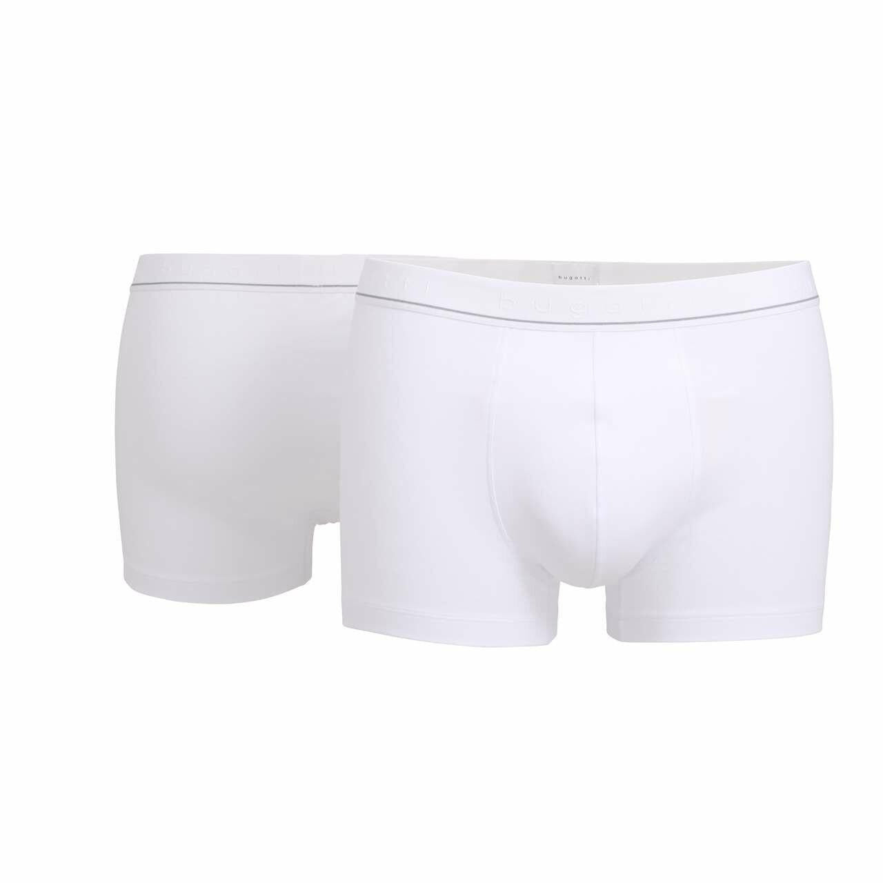 2er Pack Boxershorts - 140-weiß-hell-uni - Weiß