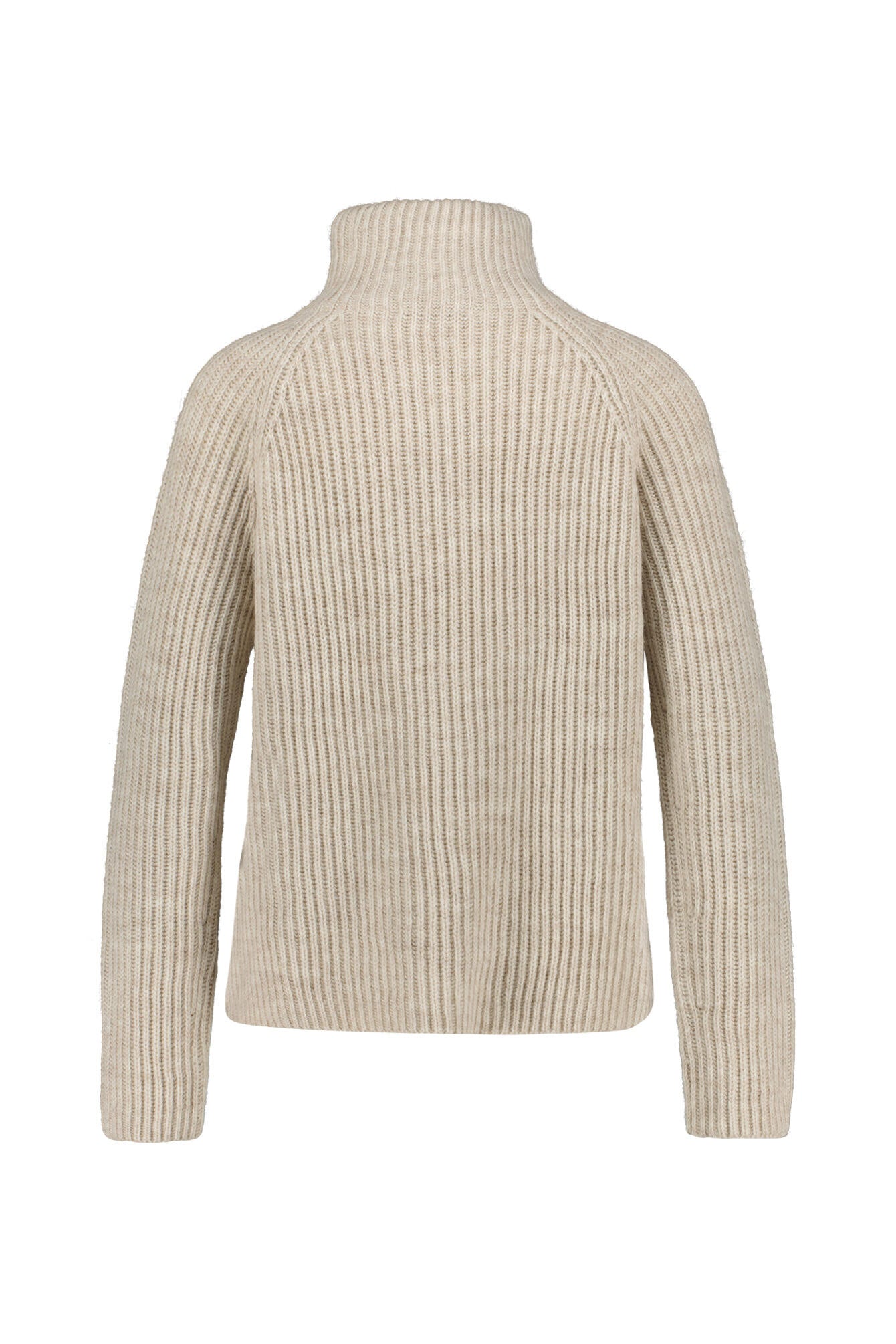 Grobstrickpullover mit Turtleneck - 1810 - Creme