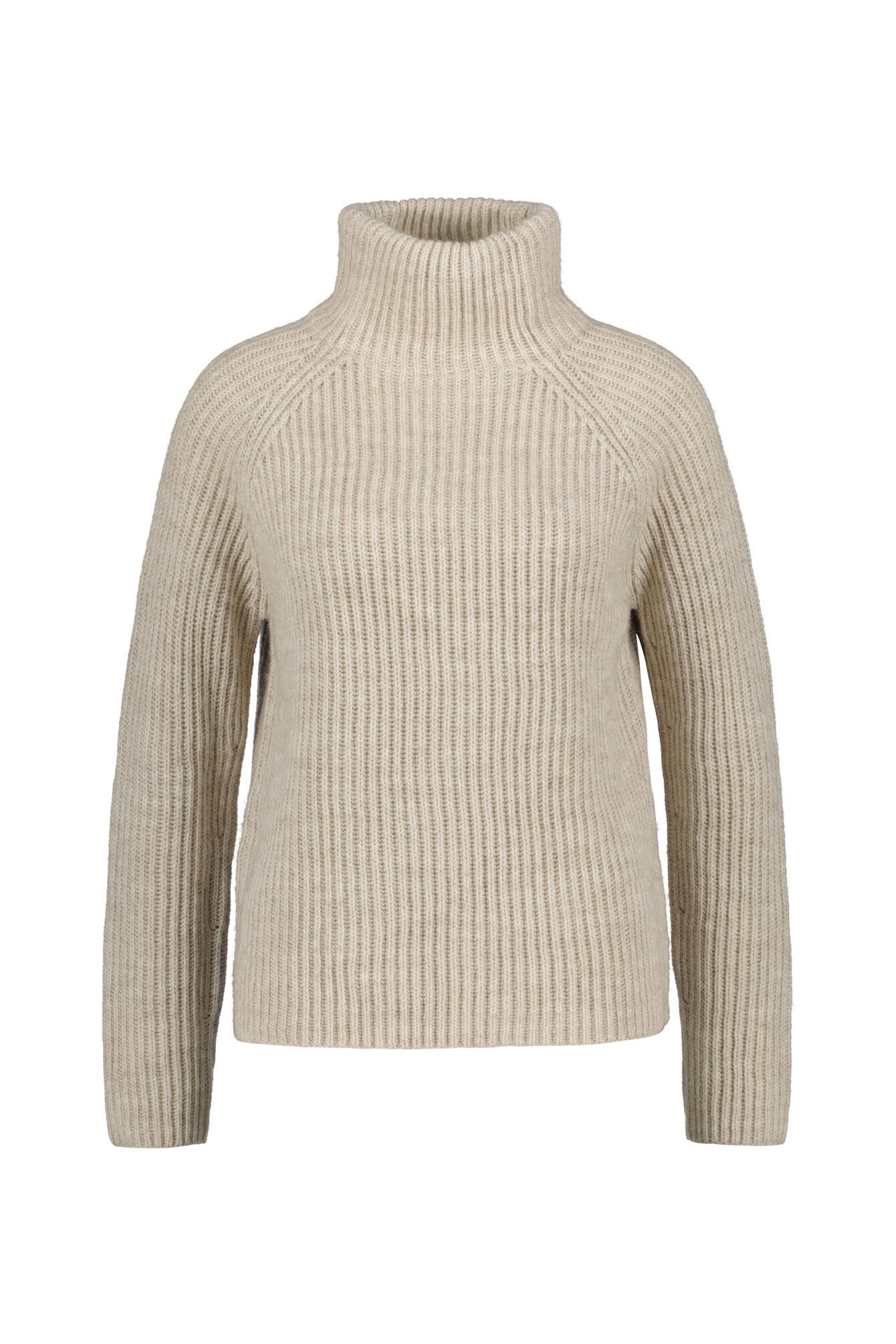 Grobstrickpullover mit Turtleneck - 1810 - Creme