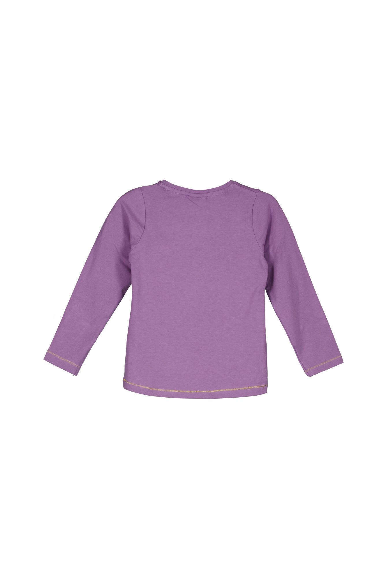 Langarmshirt aus Baumwolle - 7421-purpledusk - Violett