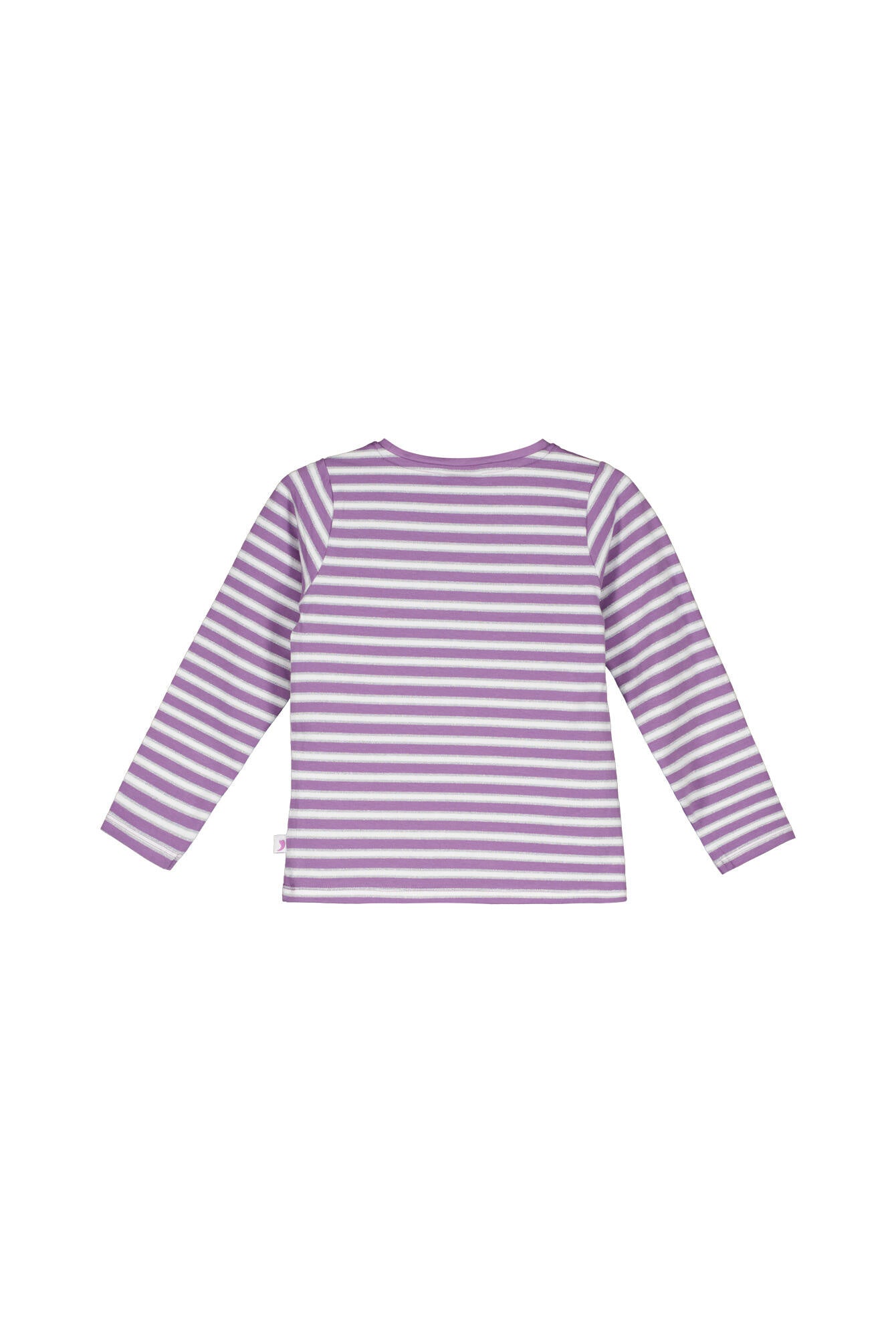 Langarmshirt gestreift - 7421-purpledusk - Violett