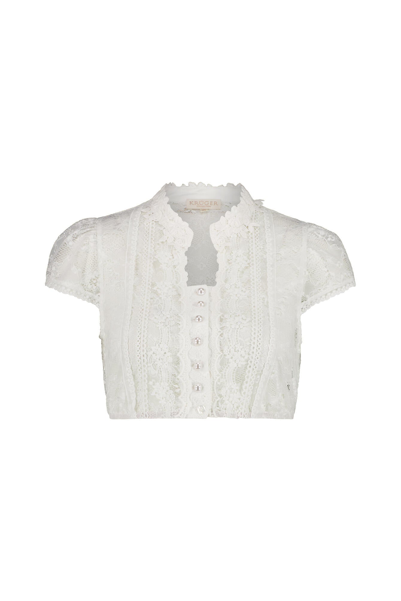 Dirndlbluse LAIVE - 2-ecru - Weiß