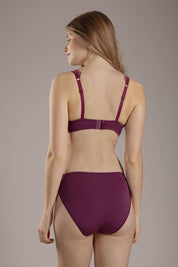 Schalen-BH ohne Bügel - 787 - Rot