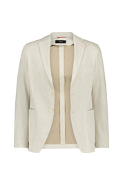 Sakko aus Baumwoll-Mix - 20 - Creme | Beige