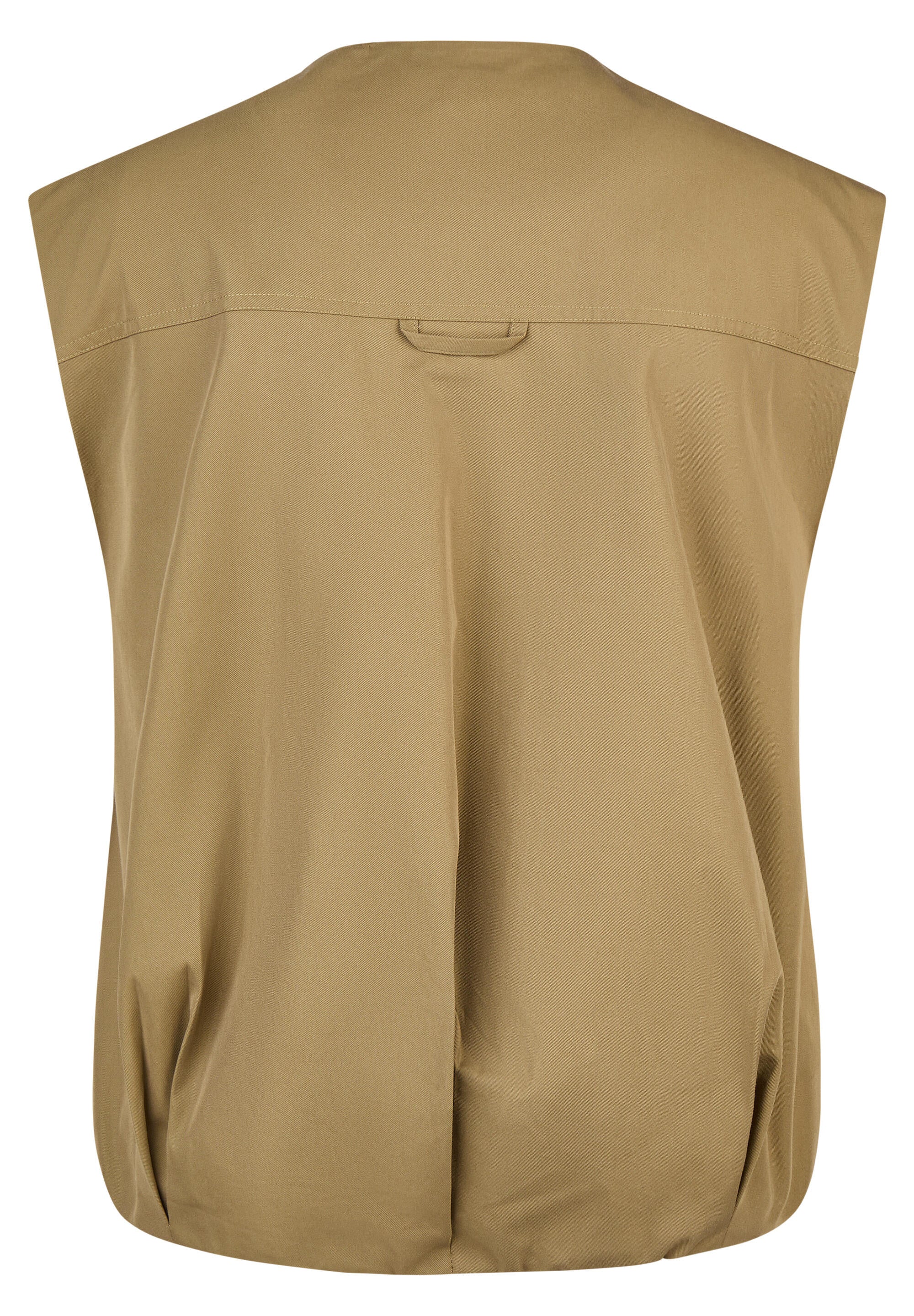 Weste aus Baumwollmix - 5470-Olive - Grün