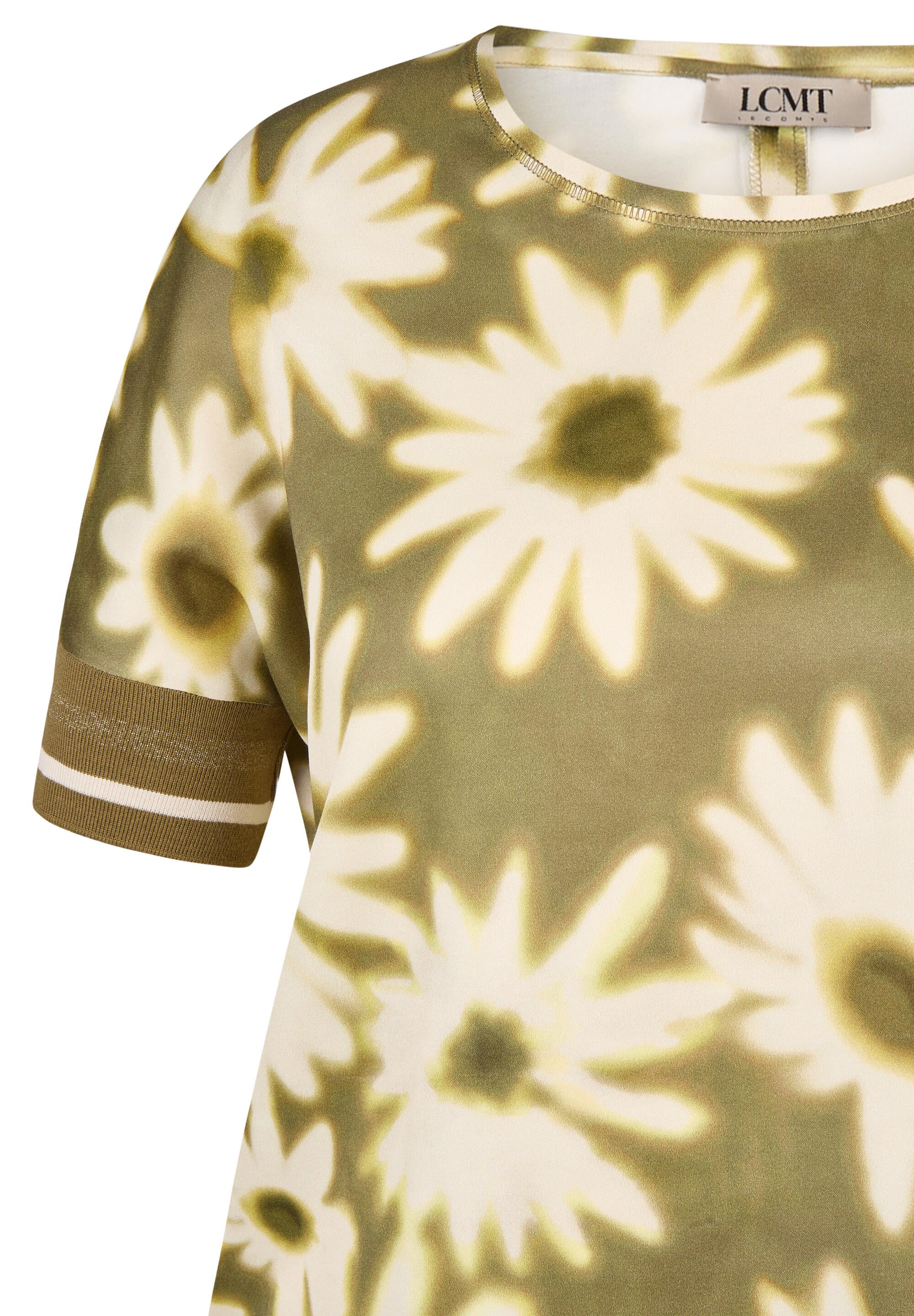 Schlupfbluse aus Viskose - 5470-Olive - Grün