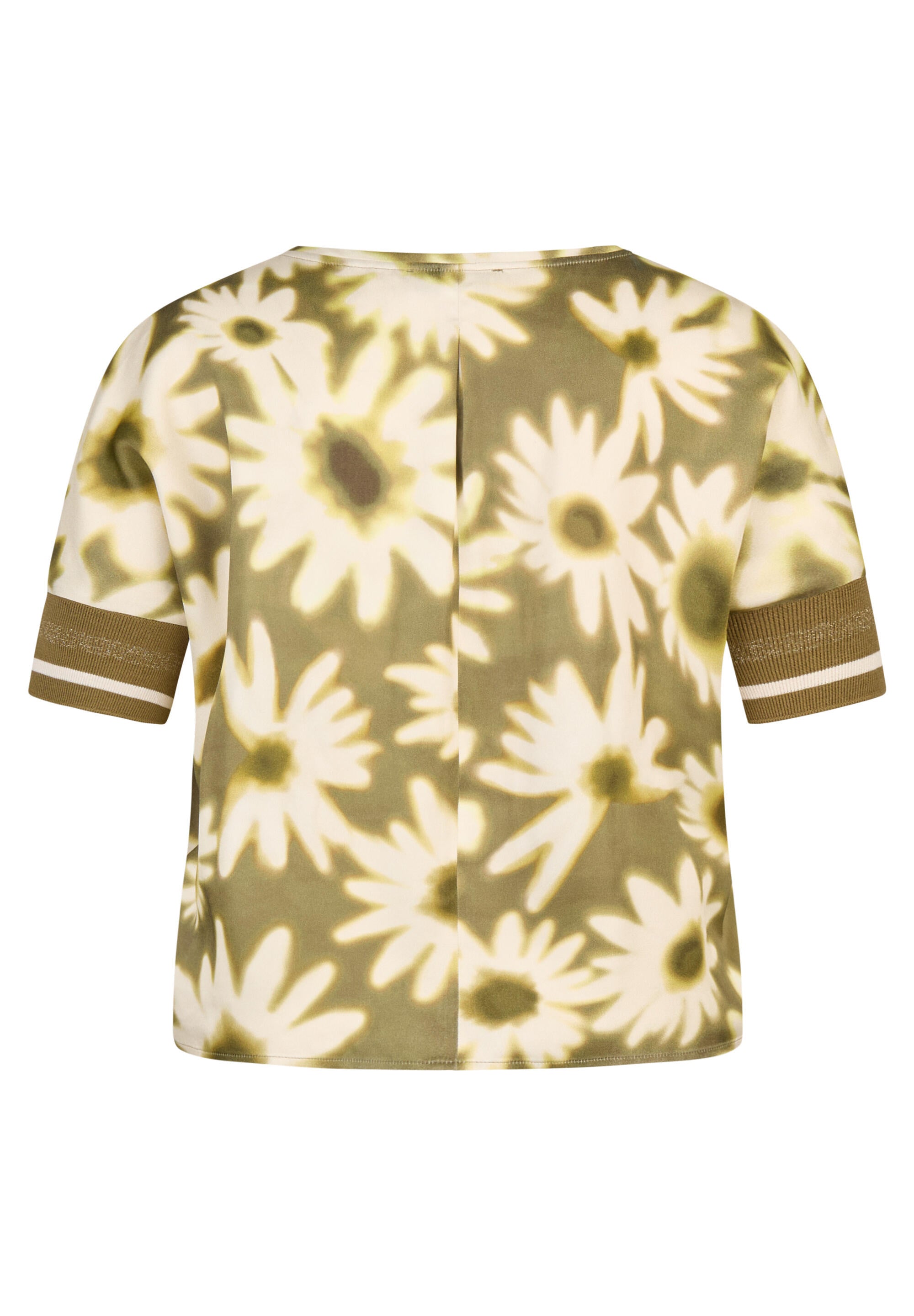 Schlupfbluse aus Viskose - 5470-Olive - Grün