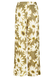 Schlupfhose Wide Leg - 5470-Olive - Grün