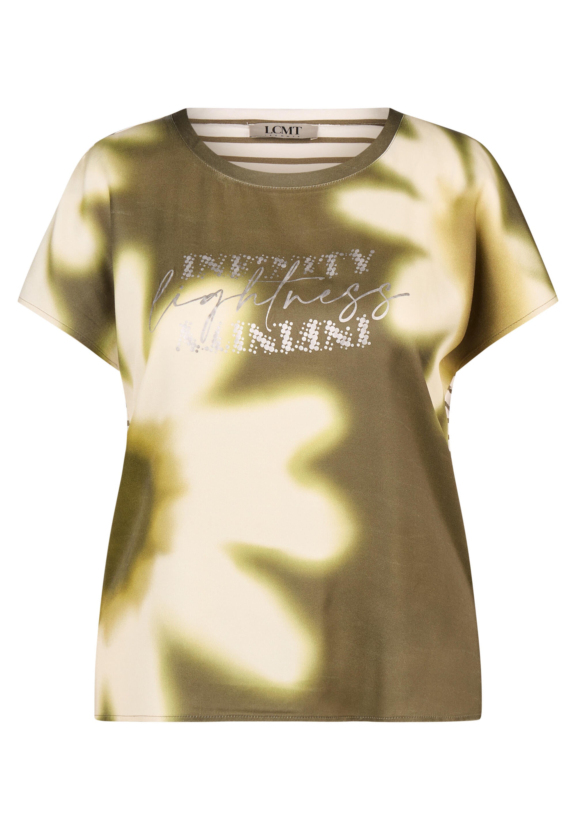 T-Shirt aus Baumwollmix - 5470-Olive - Grün