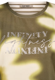 T-Shirt aus Baumwollmix - 5470-Olive - Grün