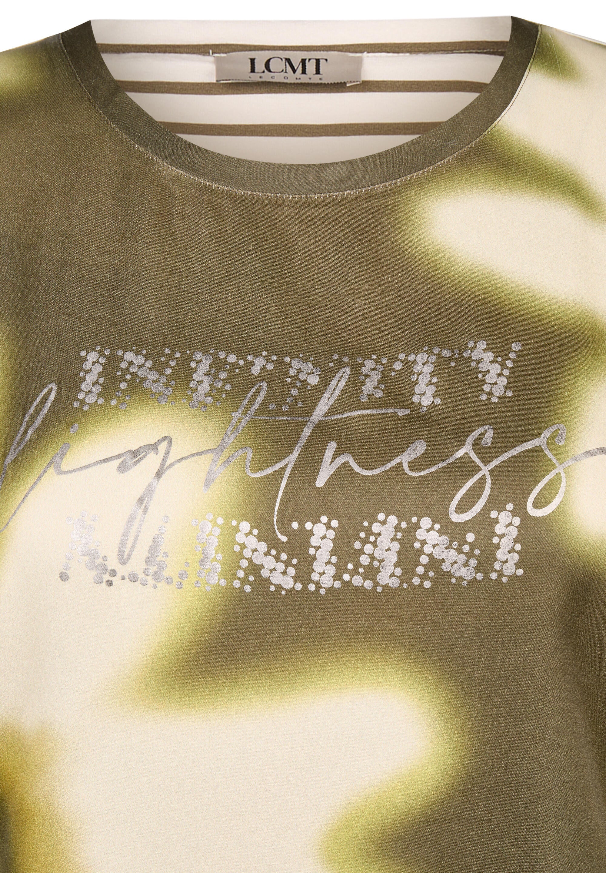 T-Shirt aus Baumwollmix - 5470-Olive - Grün