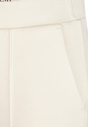 Schlupfhose Wide Leg - 5608-Elfenbein - Creme
