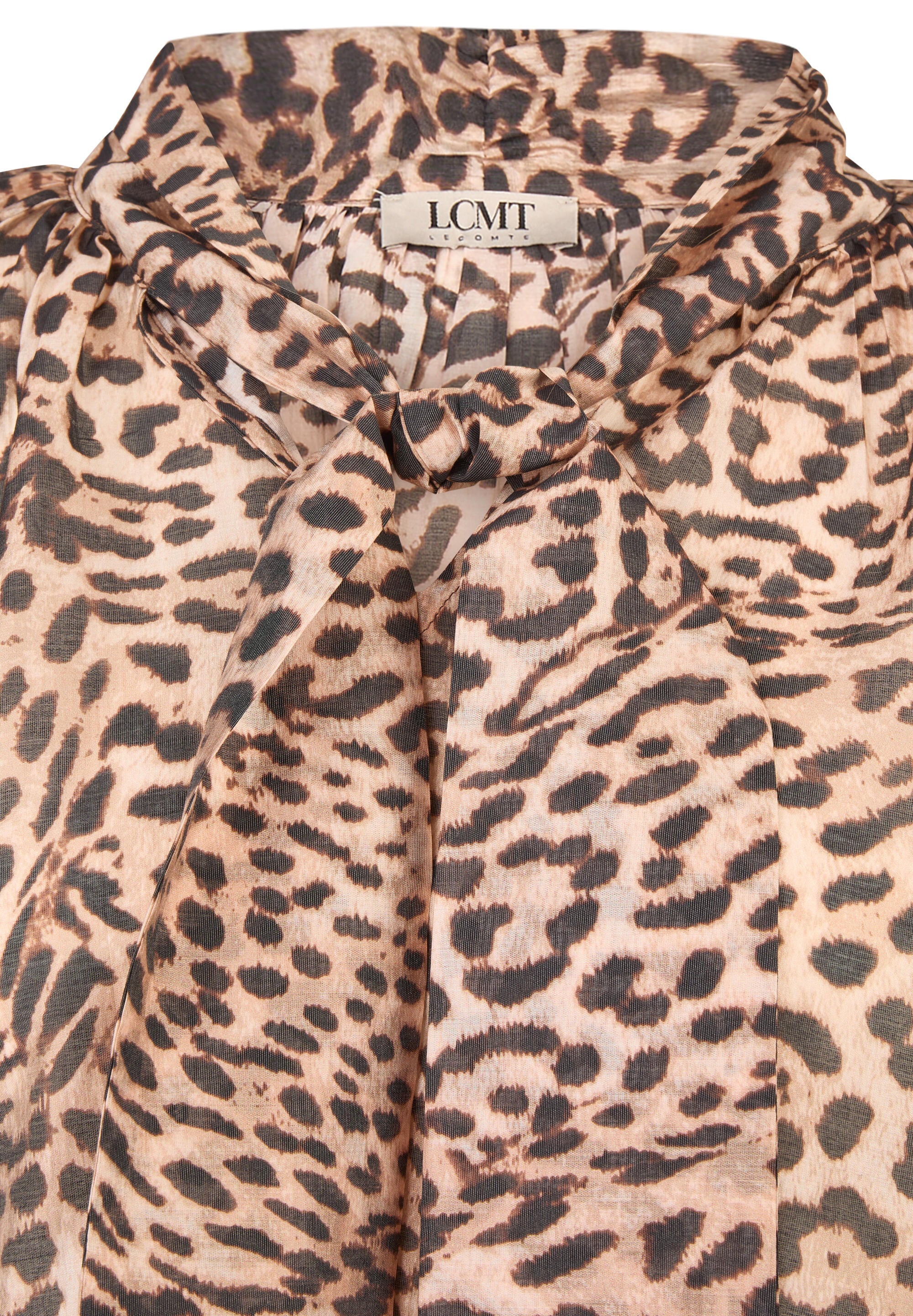 Bluse aus Viskose - 5633-Toffee - Beige