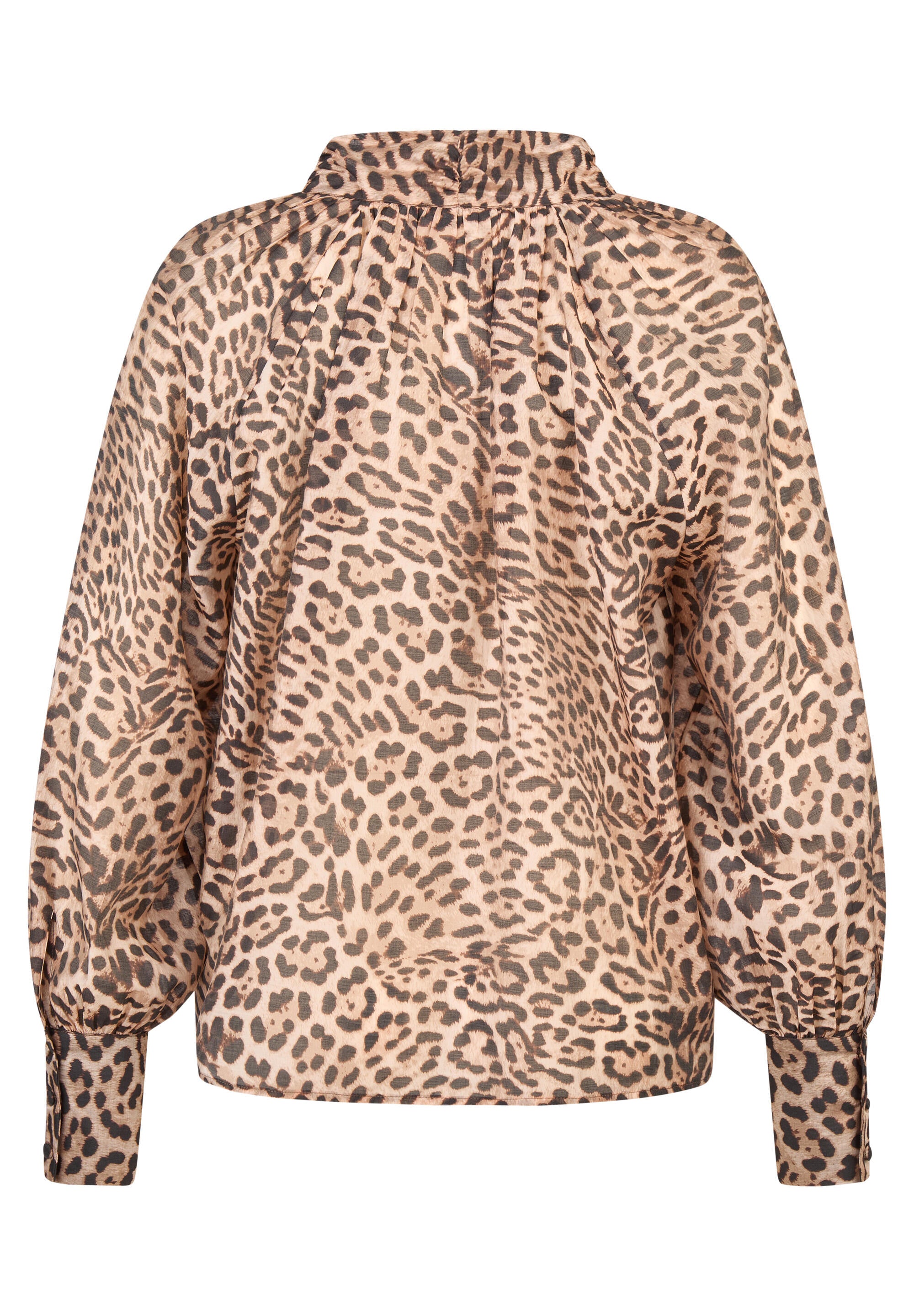 Bluse aus Viskose - 5633-Toffee - Beige