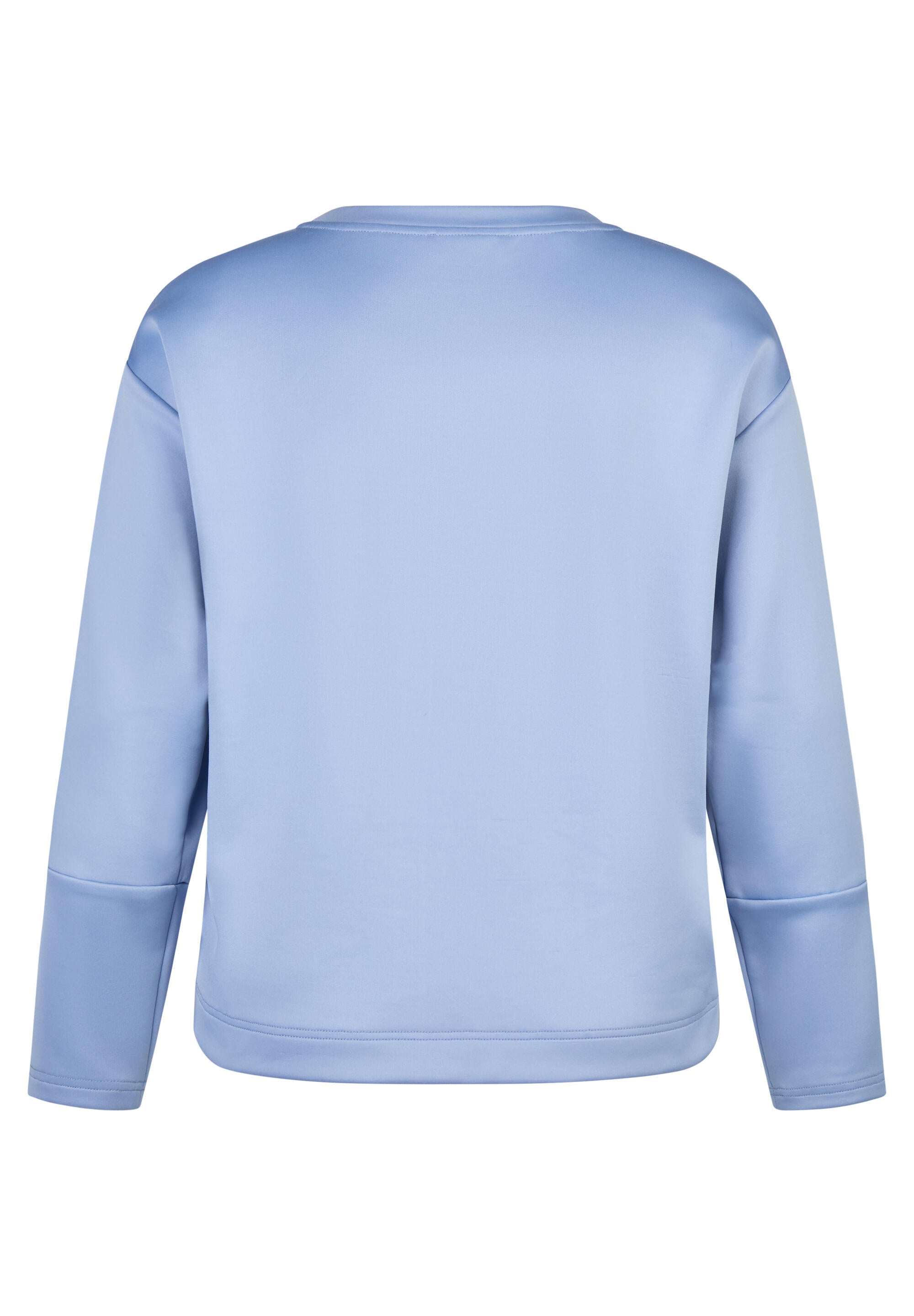 Sweatshirt aus Viskosemix - 5346-Rauchblau - Blau
