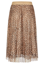 A-Linie-Rock Midi - 5633-Toffee - Beige