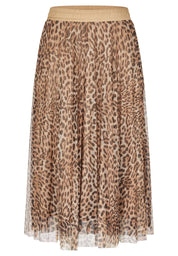 A-Linie-Rock Midi - 5633-Toffee - Beige