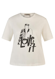 T-Shirt - 5601-Natur - Creme