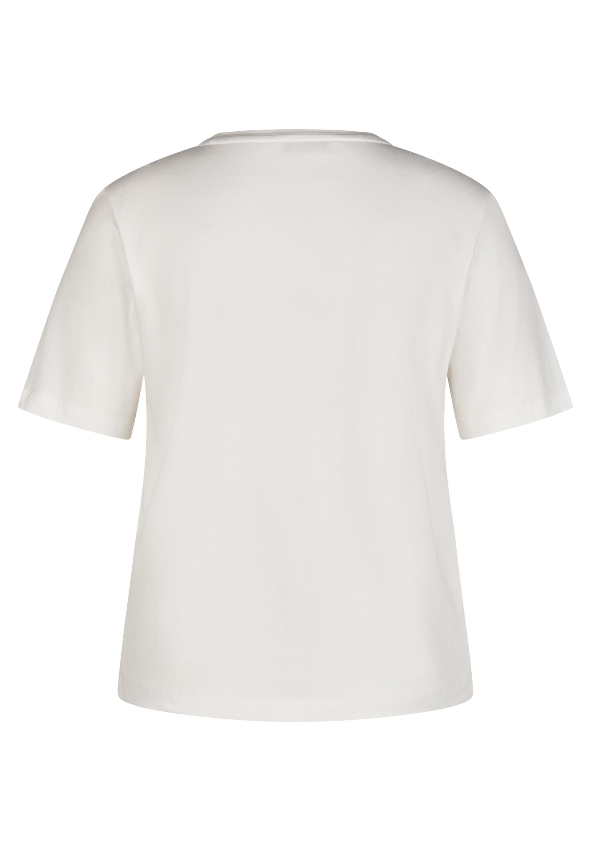 T-Shirt aus Baumwolle - 6601-NATUR - Weiß