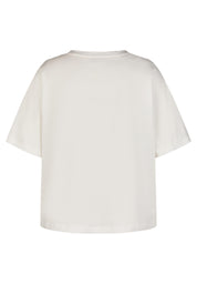 T-Shirt aus Baumwolle - 6601-NATUR - Weiß