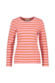 Langarmshirt aus Baumwolle - 6212-ROSA - Rosa