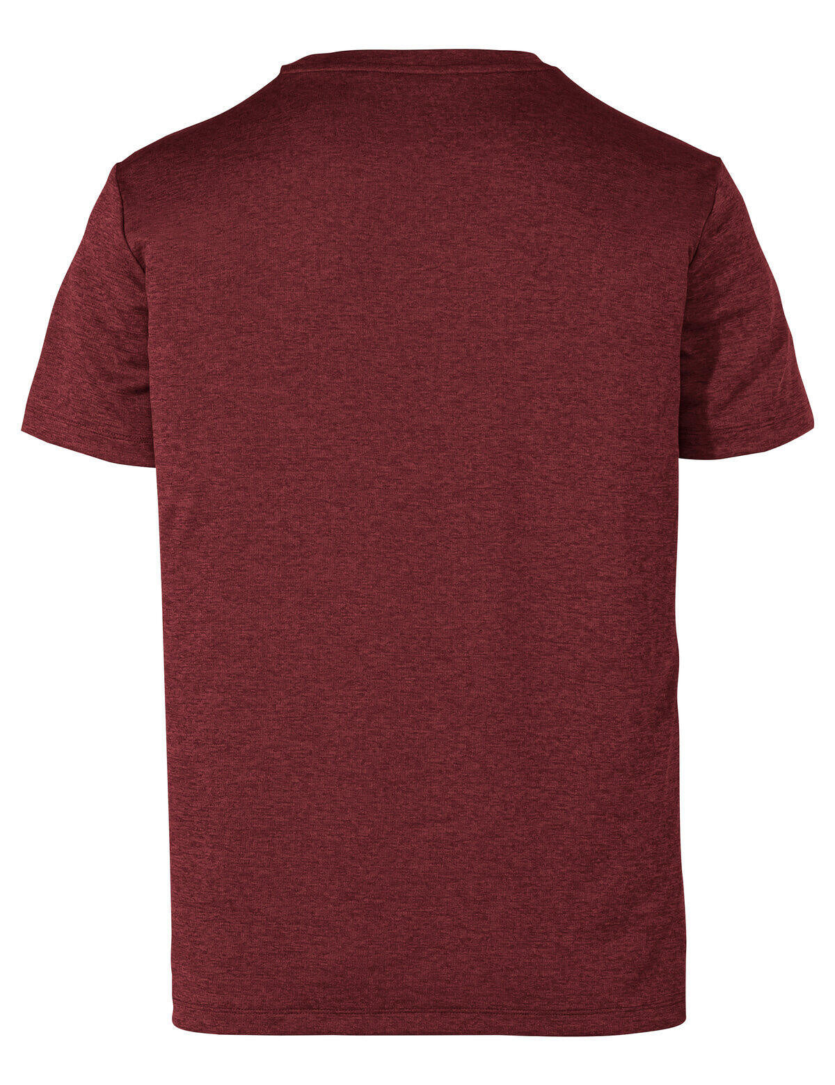 Meliertes Funktionsshirt - 127-carmine uni - Rot