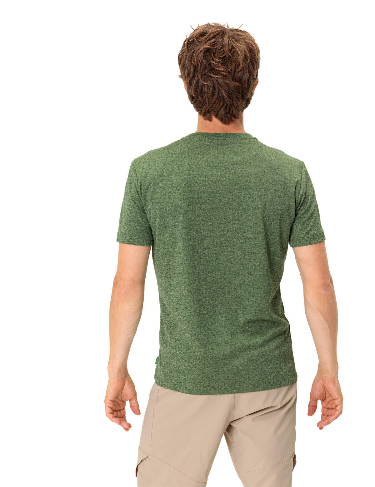 Meliertes Funktionsshirt - 827-woodland uni - Grün