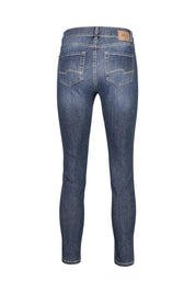 Jeans Skinny Slim Fit - 32158-greyish blue used - Blau